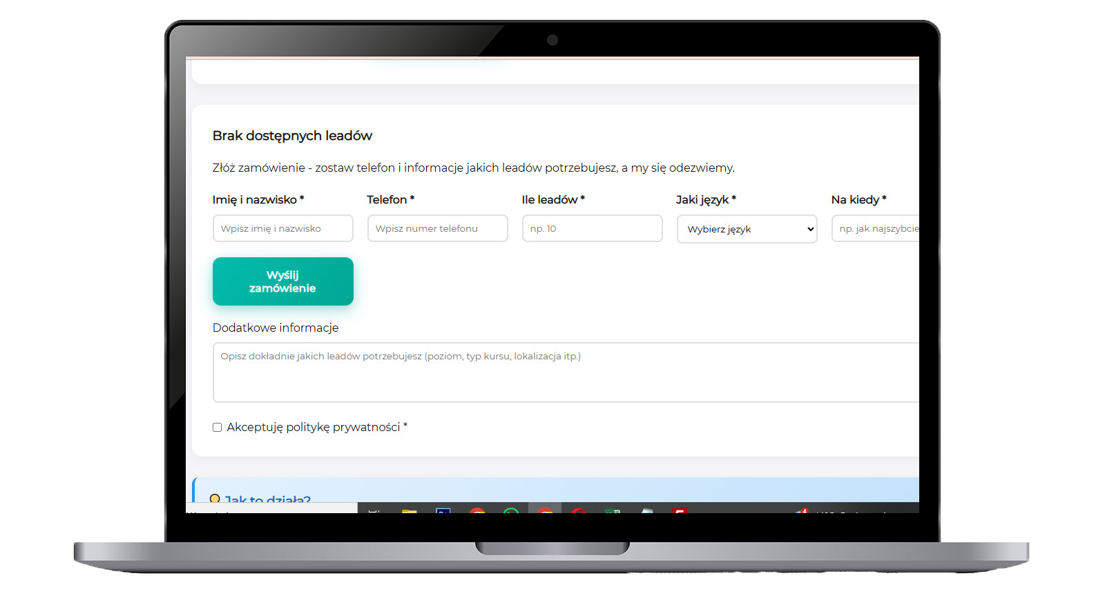 Zamówienia personalizowane